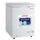 Congelateur Sharp Horizontal 130LITRES Blanc SCF-K130X-SL2 thumbnail 1