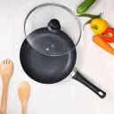 Poêle Antiadhésive 24cm avec Couvercle thumbnail 3