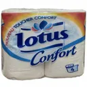 LOTUS Confort – Papier Toilette 4 Rouleaux Haute Douceur thumbnail 1