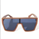 paire de lunette contour marron thumbnail 1