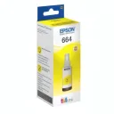 Bouteille d'encre Epson 664 Jaune 70ml pour imprimantes thumbnail 1