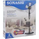 Ventilateur Sur Pied Sonashi avec Télécommande - 16 Pouces thumbnail 1