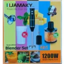 Mixeur Blender Multifonctionnel Jamaky JMK3011 - 4 en 1 thumbnail 1