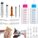 DONQL – Kit Biberons Chiot & Chaton avec 8 Tétines 60 ml (x2) thumbnail 1