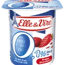 ELLE & VIRE - Dessert Lacté aux fruits 0.1% - Fraise  125G thumbnail 1
