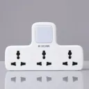 Multiprise Électrique Murale R SCAR RS-G136 avec 3 Prises thumbnail 1