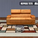 Salon Canapé 7 places Repose Tete Car Couleur Au Choix thumbnail 5