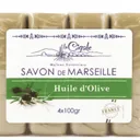 La Cigale - Savon de Marseille à l'huile d'olive - 4 x 100 g thumbnail 1
