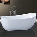 Baignoire YJ1010 en acrylique-coloris blanc thumbnail 3
