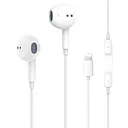 Écouteurs Filaires Lightning pour iPhone avec Micro et contrôle du Volume thumbnail 1