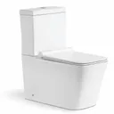 La chaise anglaise à deux pièces à chasse directe 1048A en céramique, coloris blanc thumbnail 1