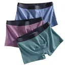 Lot de 3 Boxers pour Homme en Coton Respirant – Sous-vêtements Confortables thumbnail 1