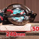 Scie Circulaire Sans Fil 42V TOTAL - Brushless (TSLI4218511) thumbnail 4