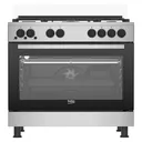 Cuisinière 5 Feux dont 4 Gaz et 1 Wok Beko Gg 15114 Dxns thumbnail 1