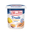 ELLE & VIRE – Yaourt avec Morceaux de Fruits Tropical – 125 g thumbnail 1