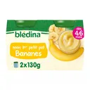 POT BANANE 2X130G BLEDINA thumbnail 1