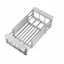 Égouttoir Vaisselle Extensible Inox pour Évier Cuisine – Séchage Rapide thumbnail 1