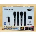 Kit de Micros Sans Fil Su-Kam SM-4.0 avec Récepteur thumbnail 1