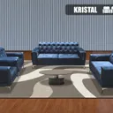 Salon Canapé 7 places Couleur Au Choix Kristal thumbnail 1