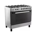 Cuisiniere Midea 5FEUX 90X60 A Gaz Inox 90LMG5G0281 thumbnail 1