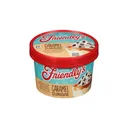 FRIENDLY’S – Vanilla Ice Cream with Caramel Whipped Topping & Chocolate Flakes – 177 ml thumbnail 1