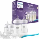 PHILIPS AVENT -  Kit biberons pour nouveau-né – 4 biberons, 2 tétines, sucette ultra-douce et goupillon, 0-12 mois thumbnail 1