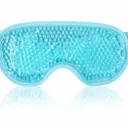 Masque Yeux Gel Froid Réutilisable avec Dos en Peluche - Thérapie Chaud (Bleu) thumbnail 1