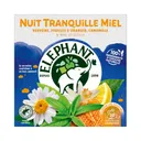 Eléphant - Tisane Relaxante Miel Camomille Verveine 20 Sachet - 30G thumbnail 1