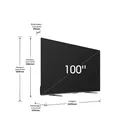 Televiseur Hisense 100" Smart Vida Uled Quantum Dot 4K 100U7K thumbnail 2