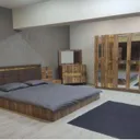 Chambre à Coucher 6 battants 5 pièces Mila Dore Creme CAC012 3219 thumbnail 1