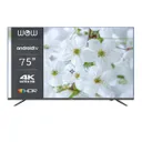 Televiseur Wow 75" Smart Android 4K WA75SU7200C3 thumbnail 1