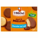 ST-MICHEL-Gâteaux Galettes Moelleuses Nappées Chocolat Au Lait le paquet de 6 gâteaux de 180g thumbnail 1