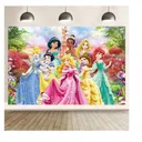 Décor de fond anniversaire – Thème princesse thumbnail 1