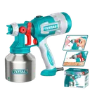 Pistolet à Peinture TOTAL 550W - Inox 1000ml - TT45061 thumbnail 1