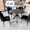 Table à Manger Rond C20 thumbnail 1