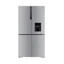 Refrigerateur Smart Technology 4PORTES Side By Side Avec Fontaine 560LITRES STR-689WS thumbnail 1
