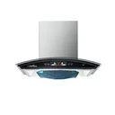 Hotte De Cuisine Technolux 60X60 Avec Sortie Gris Noir TEC60PYRAMIDE thumbnail 1