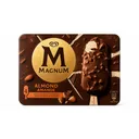 Magnum – Bâtonnets de Glace Amande – Chocolat Épais Craquant & Amandes Grillées – 4 x 100 ml thumbnail 1