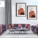 Salon Sdm Vip 7 places Rouge Bordeau SDM036 thumbnail 6