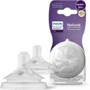 PHILIPS AVENT - Lot de 2 tétines pour biberon à Réponse Naturelle 0% BPA, Débit 4 pour Bébé de 3 mois thumbnail 1