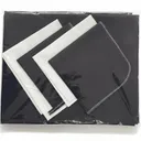 Ensemble Nappe de Table et 4 Torchons - NOIR et BLANC thumbnail 1