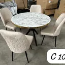 Table à Manger Rond C10 thumbnail 1