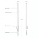 Antenne MIMO Ubiquiti airMAX Omni AMO-5G13 - 2x2 à Double Polarité thumbnail 1