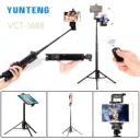 Trépied Téléphone YUNTENG VCT-1688 avec Télécommande Bluetooth thumbnail 1