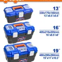 Set de 3 Boîtes à Outils (13", 16", 19") - WTB4103 thumbnail 3