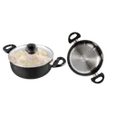 Casserole 24pouces noir - Induction et Antiadhésif thumbnail 1