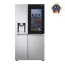Refrigerateur LG Side By Side 4PORTES Avec Fontaine Gris GCX257CSEW thumbnail 1