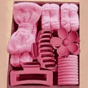 Ensemble de 16 pièces de bandeaux comprenant des accessoires de pinces à cheveux à fleurs thumbnail 1