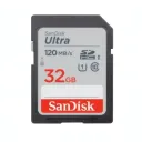 Carte Mémoire SanDisk Ultra 32GB SDHC UHS-I Class 10 thumbnail 1