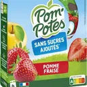 MATERNE – Pom’Potes Pomme/Fraise Sans Sucre Ajouté - 4 x 90 g thumbnail 1